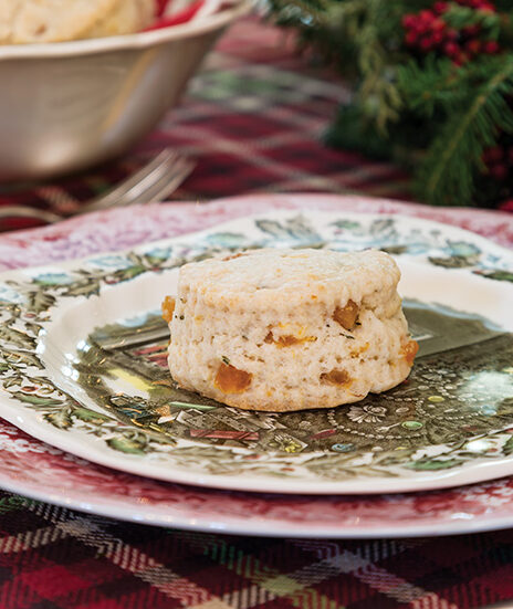 Apricot-Rosemary Scones