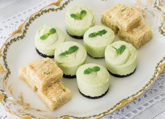 Mint & Chocolate Tartlets