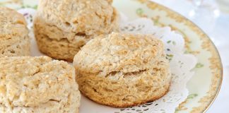 Chocolate-Strawberry Tea Scones