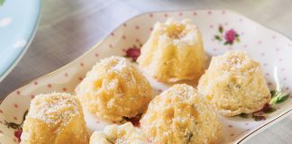 Petite Lemon-Basil Pound Cakes