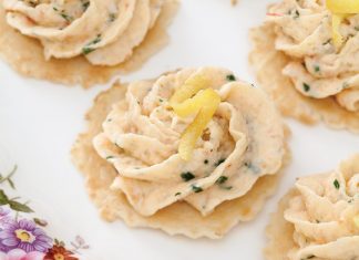 Shrimp Mousse Canapés