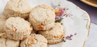 Apricot–Sour Cream Scones - TeaTime Magazine