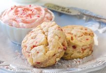 White-Chocolate-Peppermint Scones - TeaTime Magazine