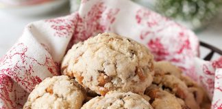 Gluten-free Pecan-Butterscotch Scones