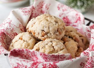 Gluten-free Pecan-Butterscotch Scones