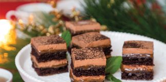 Chocolate-Chestnut Mousse Cakes