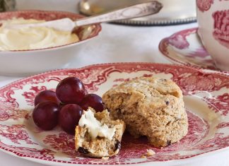 Walnut and Olive Whole-Wheat Scones