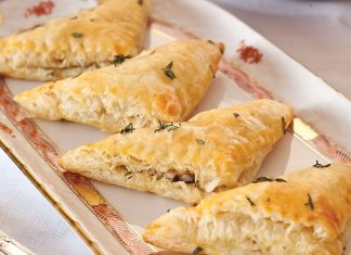 Roasted Mushroom Puffs