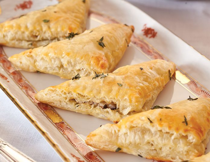 Roasted Mushroom Puffs