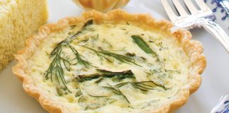 Asparagus-Dill Quiches