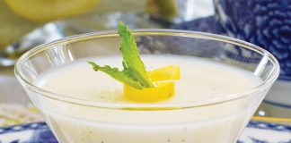 Lemon-Vanilla Panna Cotta