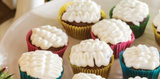 Mini Mexican Chocolate Cupcakes