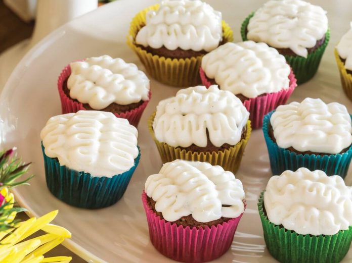 Mini Mexican Chocolate Cupcakes