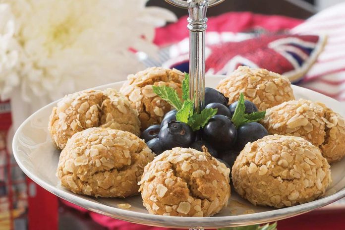 Treacle-Oatmeal Cookies