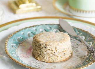 Jasmine-Green Tea & Coconut Scones