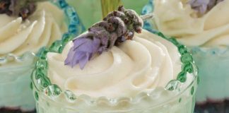Lavender Mousse Verrine