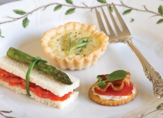 Shallot-Tarragon Quiches