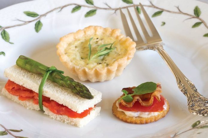 Shallot-Tarragon Quiches