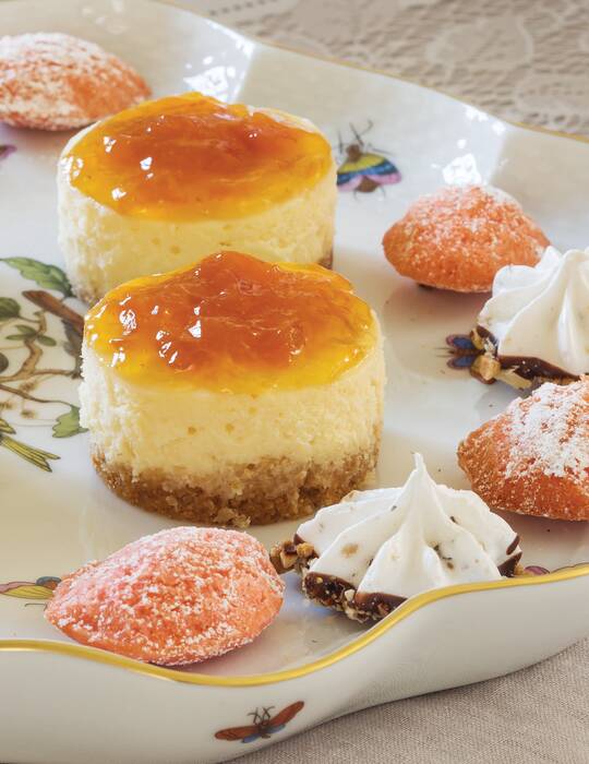 Strawberry Mini Madeleines