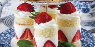 Strawberry Tea Cakes