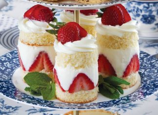 Strawberry Tea Cakes