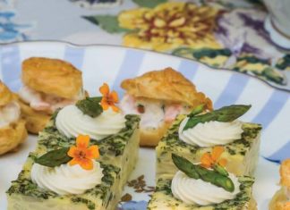 Asparagus-Topped Frittata Bites