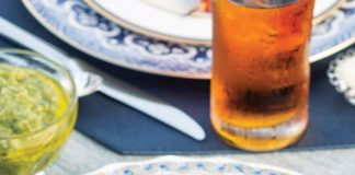 Grilled Lamb Chops with Mint Pesto