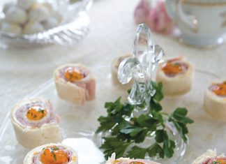Ham and Apricot Pinwheels