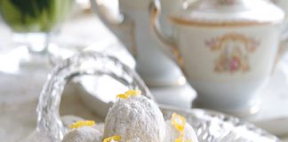 Lemon Mexican Wedding Cookies