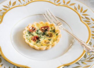 Tomato-Dill Quiches