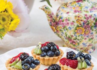 Elderflower Fruit Tartlets