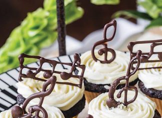 German Chocolate Cupcakes