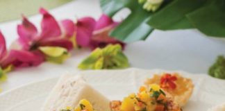 Mango Salsa & Mahi Mahi Canapés