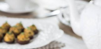 Beet and Apple Tea Sandwiches