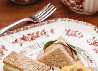 Curried Egg Salad Triple Stacks