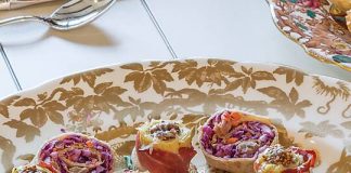 Brisket and Slaw Roulades