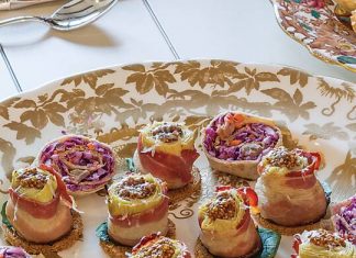Brisket and Slaw Roulades