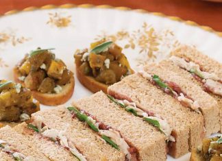 Turkey Tea Sandwiches
