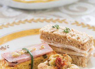 Bacon Jam & Brussels Sprouts Squares