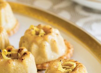 Ginger-Rooibos Crème Brûlée Tartlets