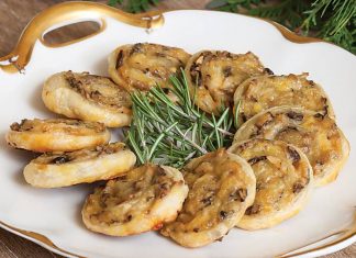 Mushroom-Gruyère Swirls
