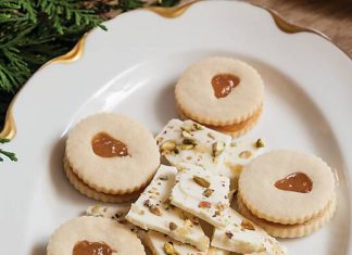 Lemon, Ginger & Pistachio Bark