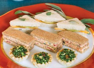 Pear Tea Sandwiches