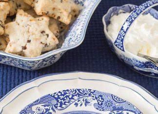 Apricot, Chocolate & Walnut Scones