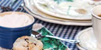 Chocolate-Hazelnut Scones.