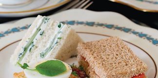 Piquant Salmon Tea Sandwiches