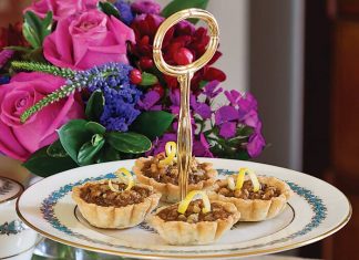 Lemon-Ginger Walnut Tartlets