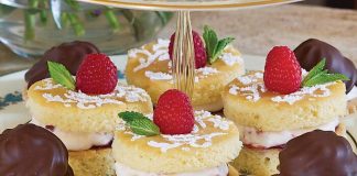 Chocolate Marshmallow Teacakes