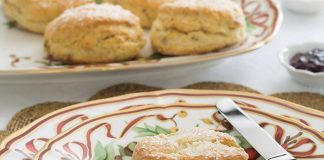 Orange, Pecan & Pear Scones