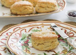 Orange, Pecan & Pear Scones